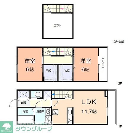 グランルーチェの物件間取画像